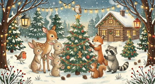 Decoration Tree Scene