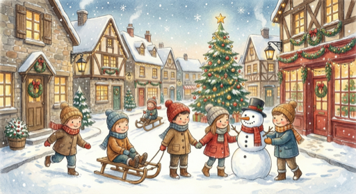 Kids Street Scene